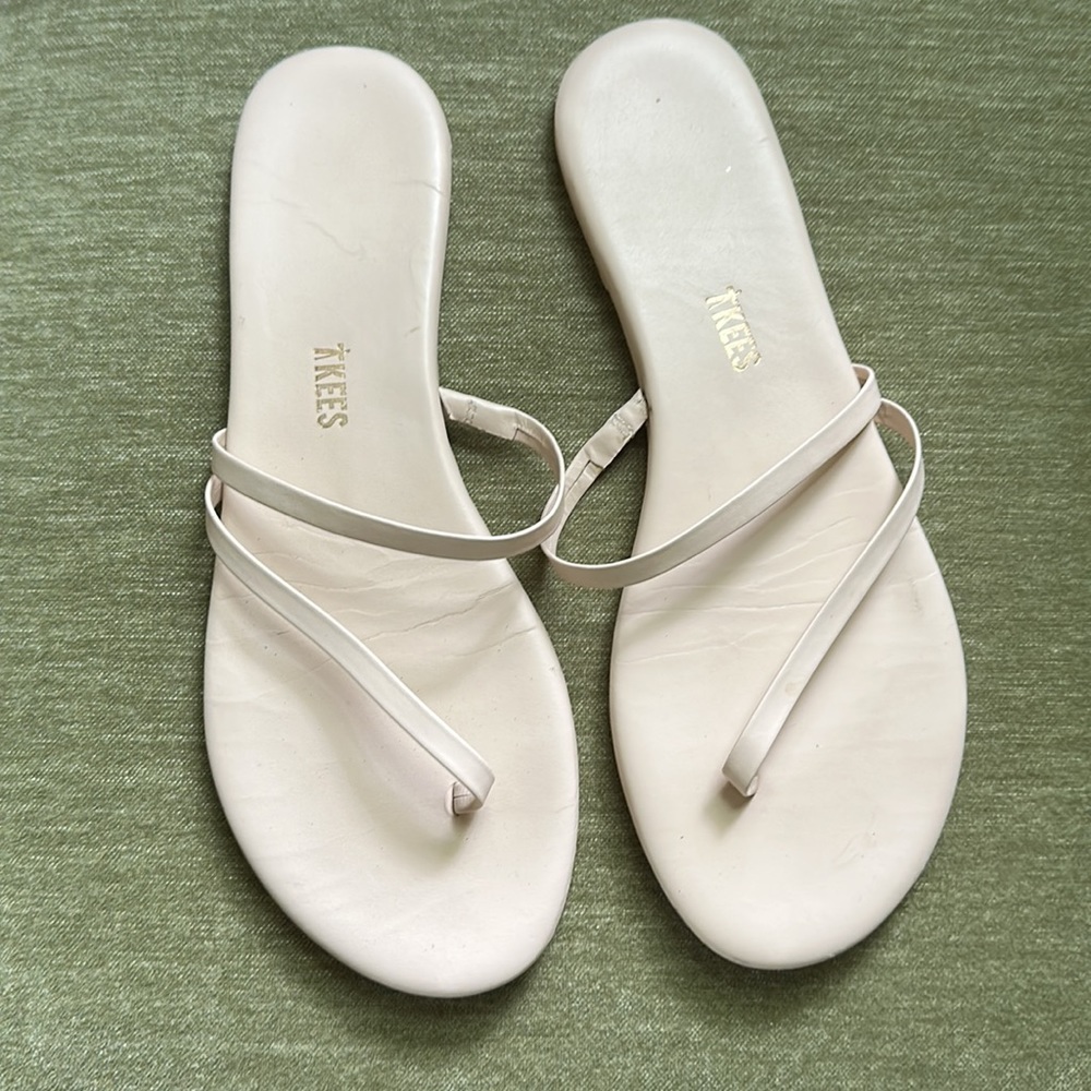 Tkees Riley Sandals Cream 9